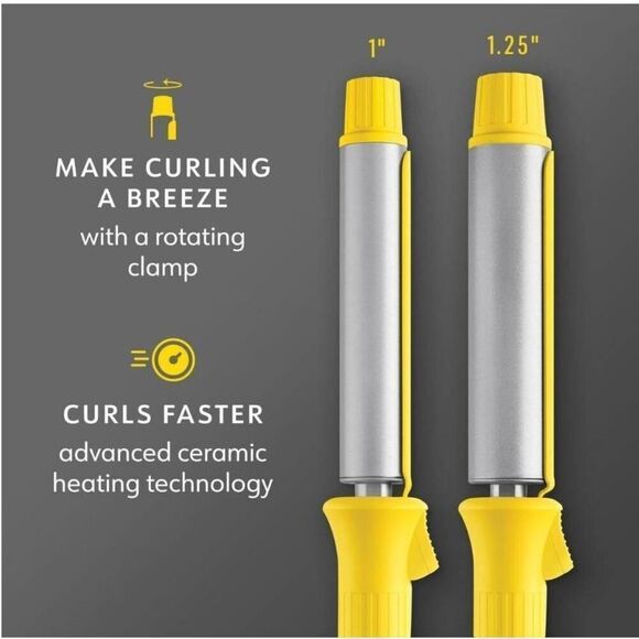 Drybar The 3-Day Bender Digital Rotating Curling Iron 1.25" - Picture 3 of 8